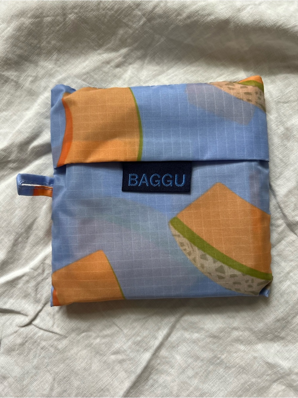 NWOT BAGGU cantaloupe standard tote bag